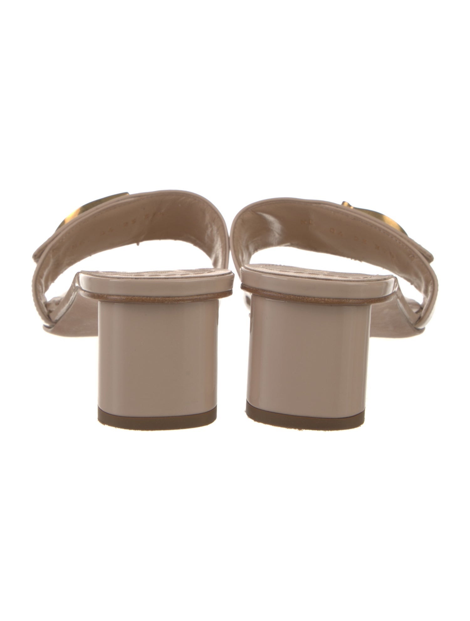 Christian Dior Patent Leather Slides